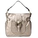 Valentino Silver Brass Ring Hobo Shoulder Handbag