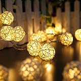 Minhe LEDイルミネーションライト 5M 50球 LED小さなボールストリング　結婚式　ホームパーティー　お誕生日パーティー　クリスマス　アウトドアなど装飾ライト