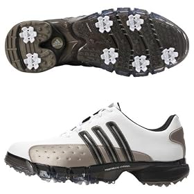 adidas Powerband White Mens Golf Shoes - 737853 by adidas