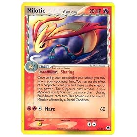 Pokemon EX Dragon Frontiers #5 Milotic Holofoil Card
