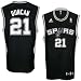 Tim Duncan Youth Jersey: adidas Black Replica #21 San Antonio Spurs Jersey