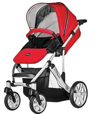 Britax B-smart 4 (2011 Model) Pram And Pushchair System - Venetian Red