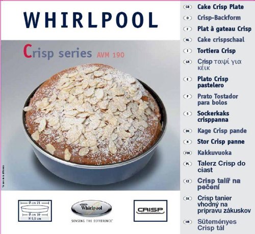 Whirlpool AVM190 Crisp Backform (klein)