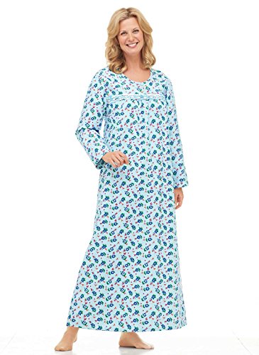 Carol Wright Gifts Women's Print Flannel Gown
