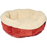 Aspen Pet 80135  Self Warming Cat Bed, 19-Inch, Warm Spice with Creme