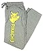 Pokemon Pikachu Mens Lounge Pants Gray