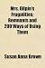 Search : Mrs. Gilpin's Frugalities; Remnants and 200 Ways of Using Them