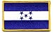 Honduras iron-on embroidered patch