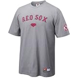 Nike Boston Red Sox Ash 2008 Practice T-shirt