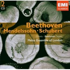 Mendelssohn & Schubert: Octets: Beethoven: Septet (GEMINI)