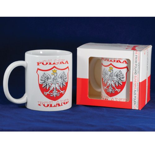Ceramic Mug - Polish Eagle Emblem 10oz