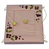 Handmade Set Of 3 Hanging 4 x 6 in. Picture Frames In Pink (Thailand)