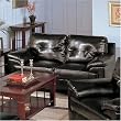 Century Drive Love Seat By Coaster Furniture With Silver Shipping