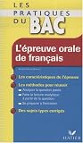 L'�preuve orale de fran�ais