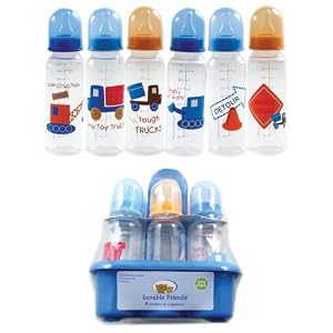 Luvable Friends 6 Pack Bpa Free Waisted