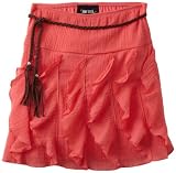 Amy Byer Girls 7-16 Gauze Ruffle Skirt