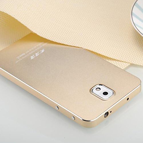 TM For Samsung galaxy Note 3 N9000 Luxury Aluminum Ultra-thin Metal Case Cover Skin Gold