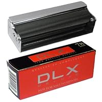 DLX Deluxe Metal Cigarette Rolling Machine, 78mm Roller