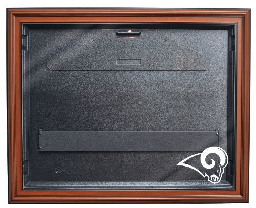 NFL St. Louis Rams Removable Face Jersey Display, Brown