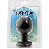 Doc Johnson Round Butt Plug ,large Black