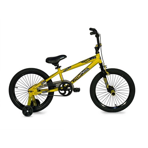 Kent Boys Charge Freestyle Bicycle, Gold/Black, 18-Inch