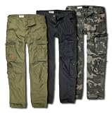 Surplus Airborne Vintage Slimmy Cargo Hose 3 Farben S-XXL