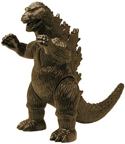 Century of Toho monster jet-black object collection Godzilla 1962 about 230mm soft vinyl achromatic color PVC Figure by marusan