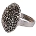 Womens Jewelry Silver Ring US Size 6.5 (rng378a)
