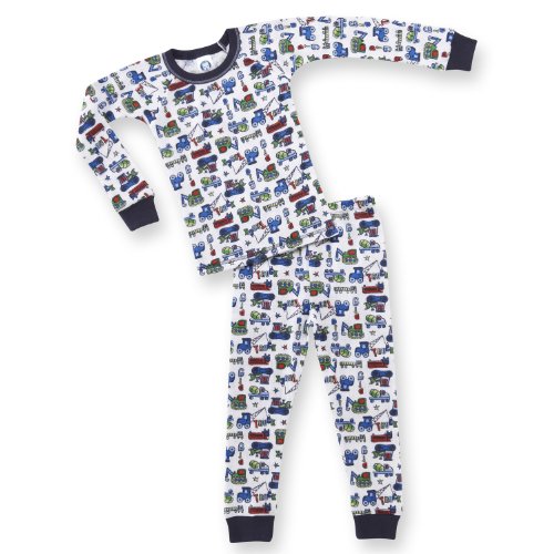 Gerber Two Piece Infant Thermal Underwear, Construction Truck,