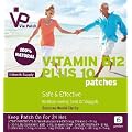 Vie Patch - VITAMIN B12 PLUS 10 - 6 Patches. No More Feeling Tired Or Sluggish. 100% Natural. 1 Month Supply