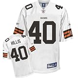 Reebok Cleveland Browns Peyton Hillis Replica White Jersey Extra Large