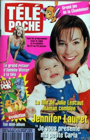 Tele Poche N? 1771 Du 17-01-2000 La Fille De Julie Lescaut Maman Comblee - Jennifer Lauret Et Carla - Le Retour D'ophelie Winter
