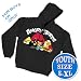 ANGRY BIRDS HOODIES FOR KIDS - ANGRY BIRDS YOUTH HOODY for Boys and Girls - GRUMBLE! Hoody/Wristband Set