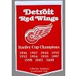 Detroit Red Wings 24"x36" Wool Dynasty Banner