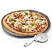 Baker's Secret 13 Inch Non-Stick Pizza Pan with Pizza Cutter