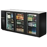 True TBB-24GAL-72G 24in Depth Glass Door Back Bar Cooler