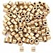 100 14K Gold Filled Crimp Tube Beads Micro Parts 1x1mm