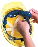 Snap-On Sweatband for Hard Hat