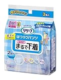 【お試しパック】リリーフ はつらつパンツ まるで下着 ブルー柄 Mサイズ 3枚入り