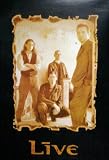 Live ~ Group Poster Print ~ Rare Original Printed in 1993 ~ Approx 24 X 36 Inches
