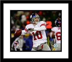 Eli Manning New York Giants NFL Framed 8x10 Photograph 2007 Playoffs Passing