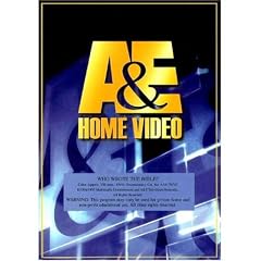 A&E Home Video Presents Who Wrote the Bible? by 