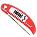 Funkychef® 2016 Model Meat Thermometer Instant Read For Cooking All Food Poultry Chicken Turkey Liquid BBQ Candy Grill Smoker Cooking And Kitchen Digital LCD Screen Long Probe Lifetime Guarantee