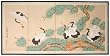 Asian Art & D&eacute;cor - 36" x 72" Homeward Bound Hand painted Chinese Silk Wall Screen
