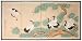 Asian Art & D&eacute;cor - 36" x 72" Homeward Bound Hand painted Chinese Silk Wall Screen