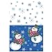 Jolly Snowman Holiday Plastic Tablecloth, 108