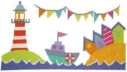 The Stitching Shed Lighthouse Cross Stitch Kit by The Stitching Shed