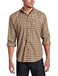 ExOfficio Men's Trailing Off Micro Plaid Long Sleeve Shirt