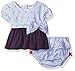 Hatley Baby Girls' Nautical-Anchor Puff Sleeve Blouse