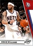 2010/11 Panini Season Update Basketball Card # 10 Deron Williams New Jersey Nets In a Protective Screwdown Display Case !